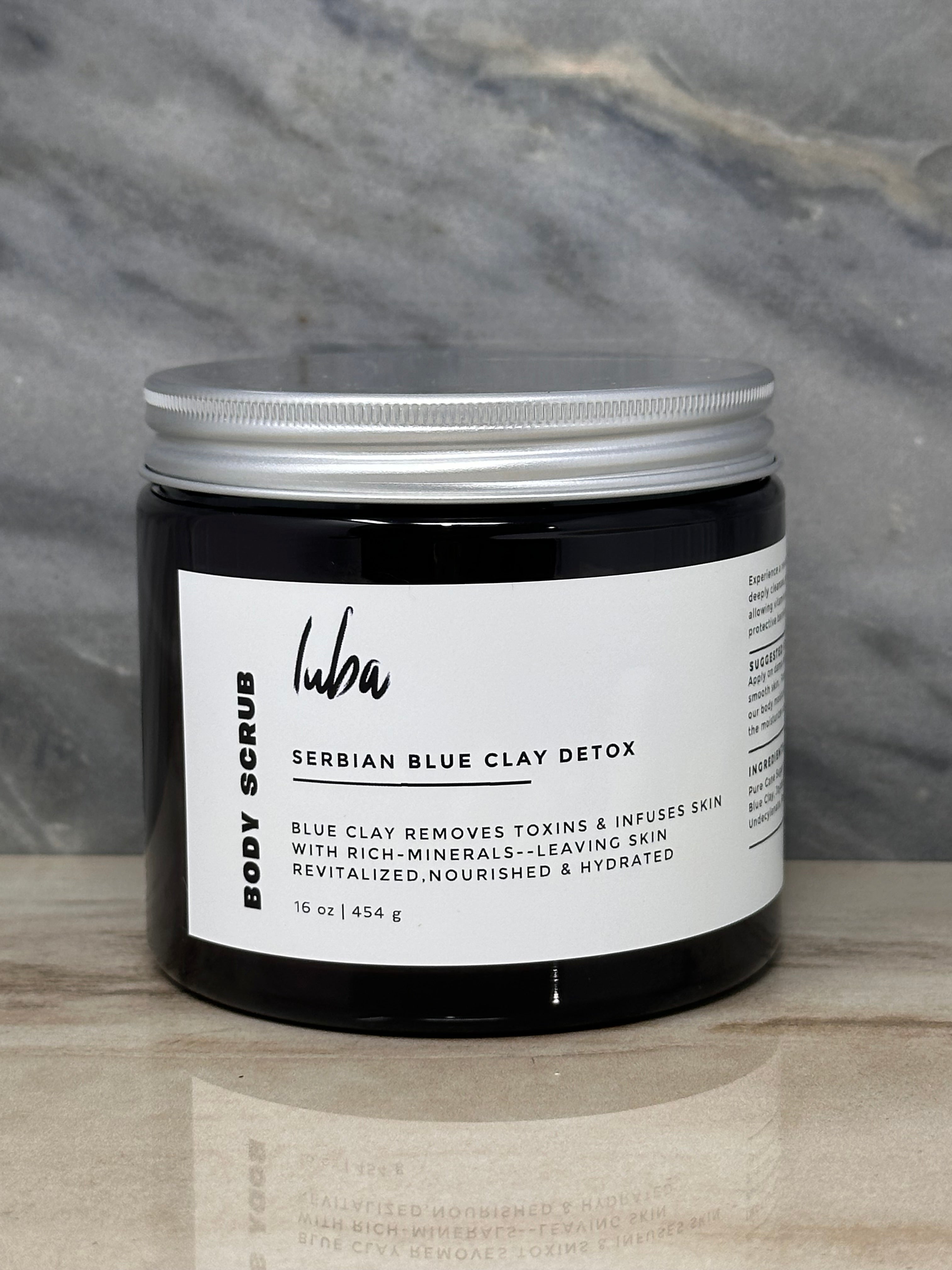 Serbian Blue Clay Detox Body Scrub